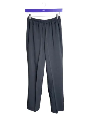 Adaptive Open Back Melange Texture Pants - Grey