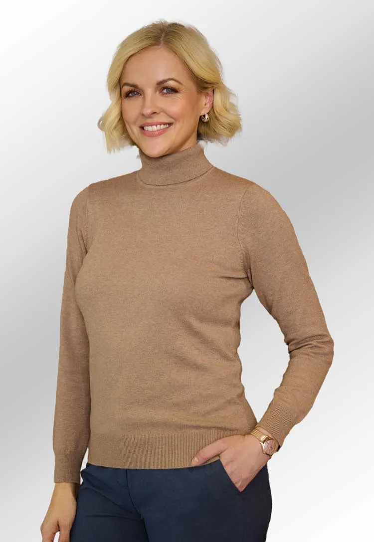 Athens Marino Wool Roll Neck Jumper 2398