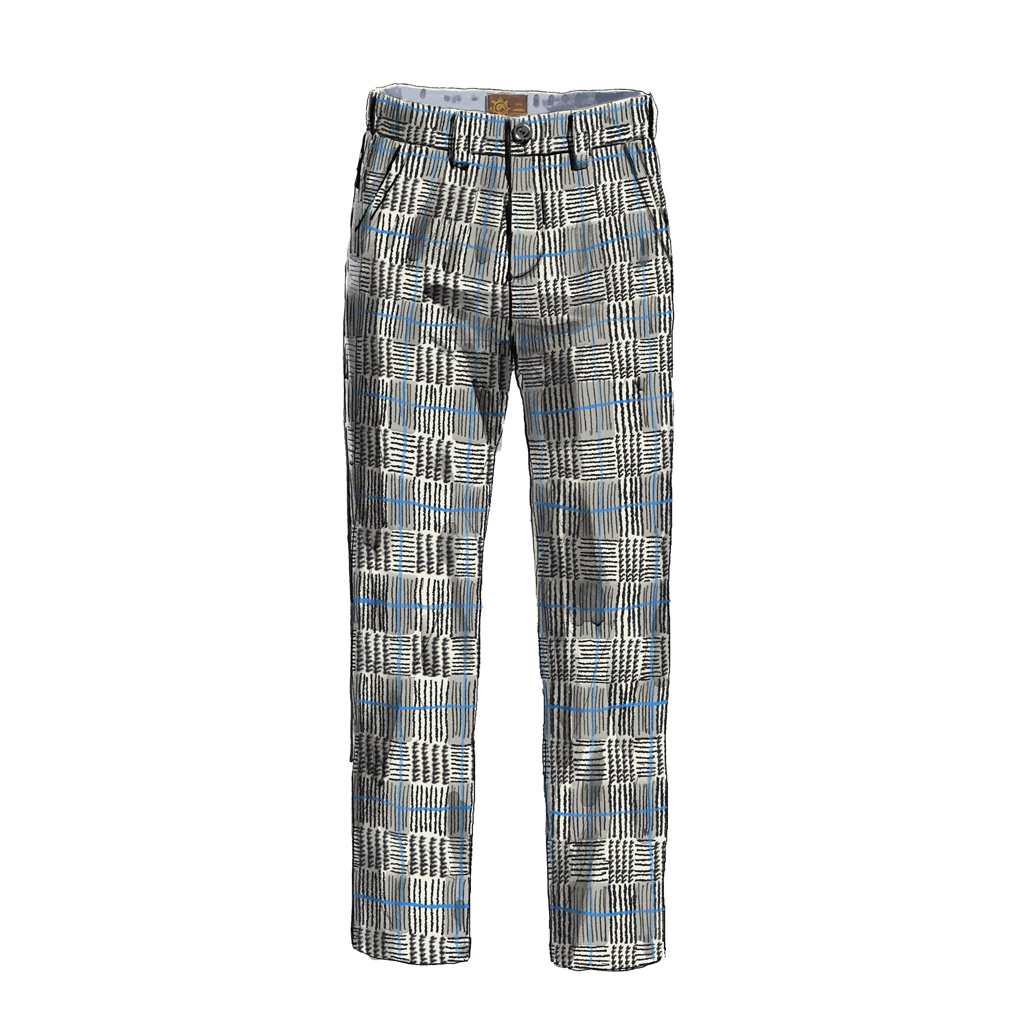 Back East Prince of Wales Trousers