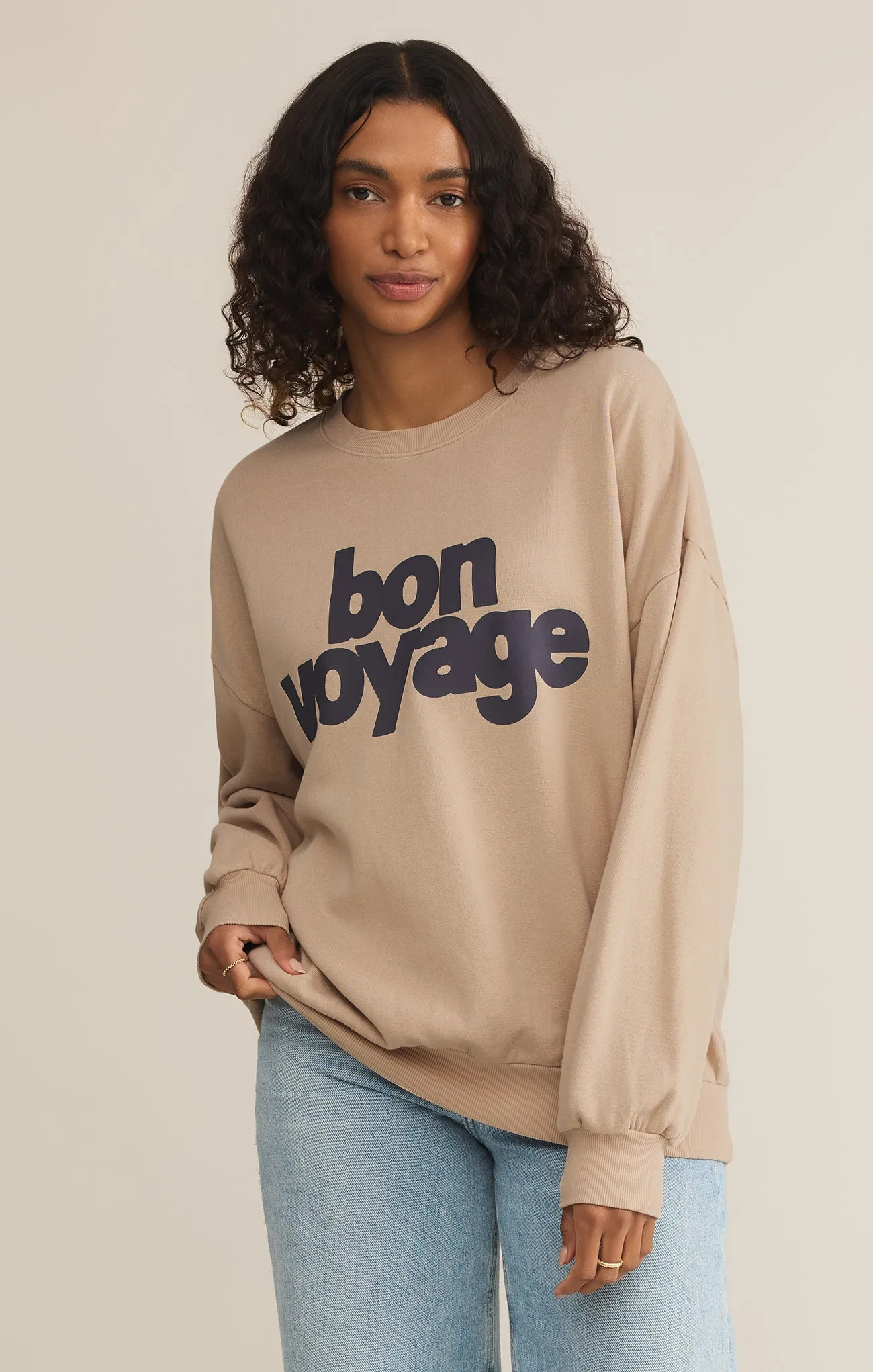 Bon Voyage Sunday Sweatshirt