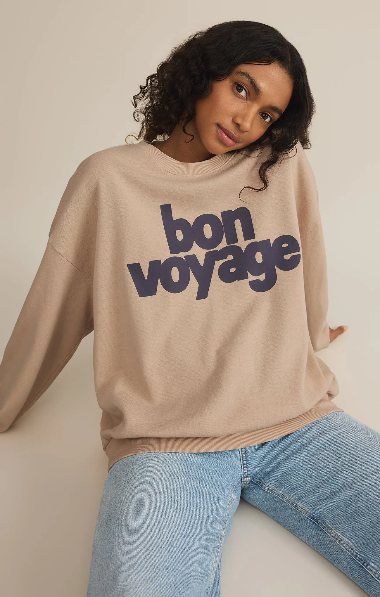 Bon Voyage Sunday Sweatshirt