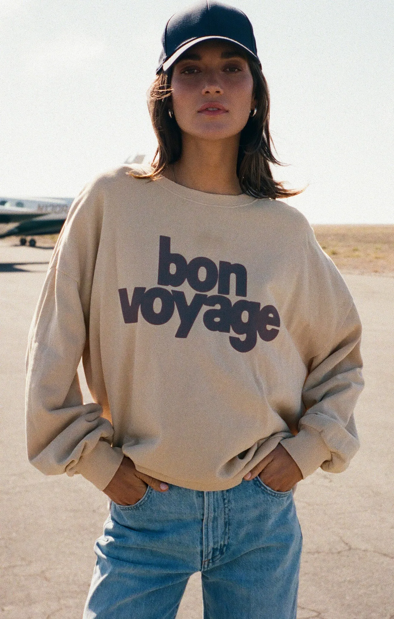 Bon Voyage Sunday Sweatshirt