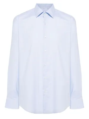 BOSS regular-fit shirt in easy-iron oxford stretch cotton