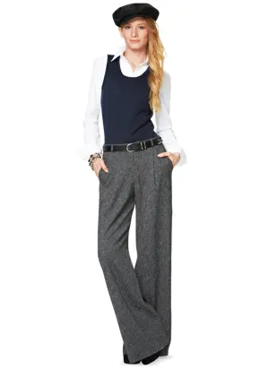 Burda 6856 Misses Trousers Pattern