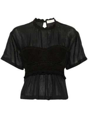 Cari Top in Black