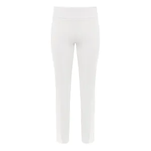 Classic Pull-On Ankle Pant - White