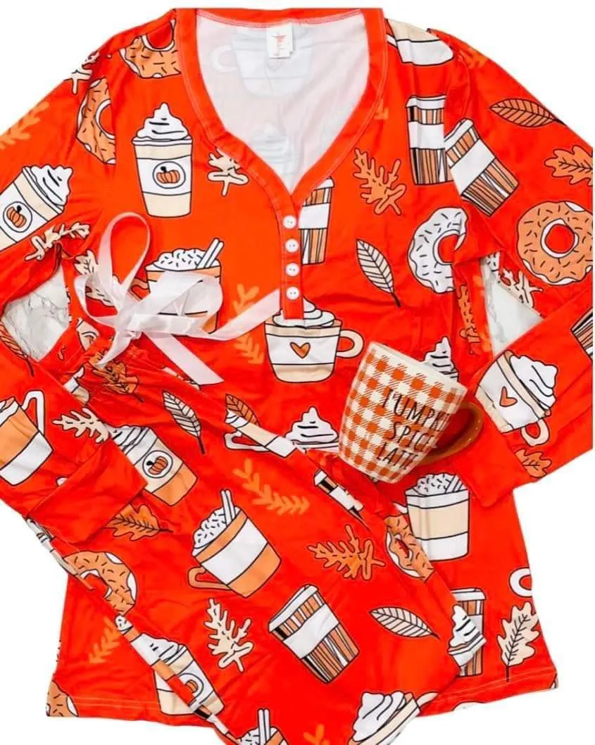 Fall/Halloween: Lounge PJs Pajamas Sets