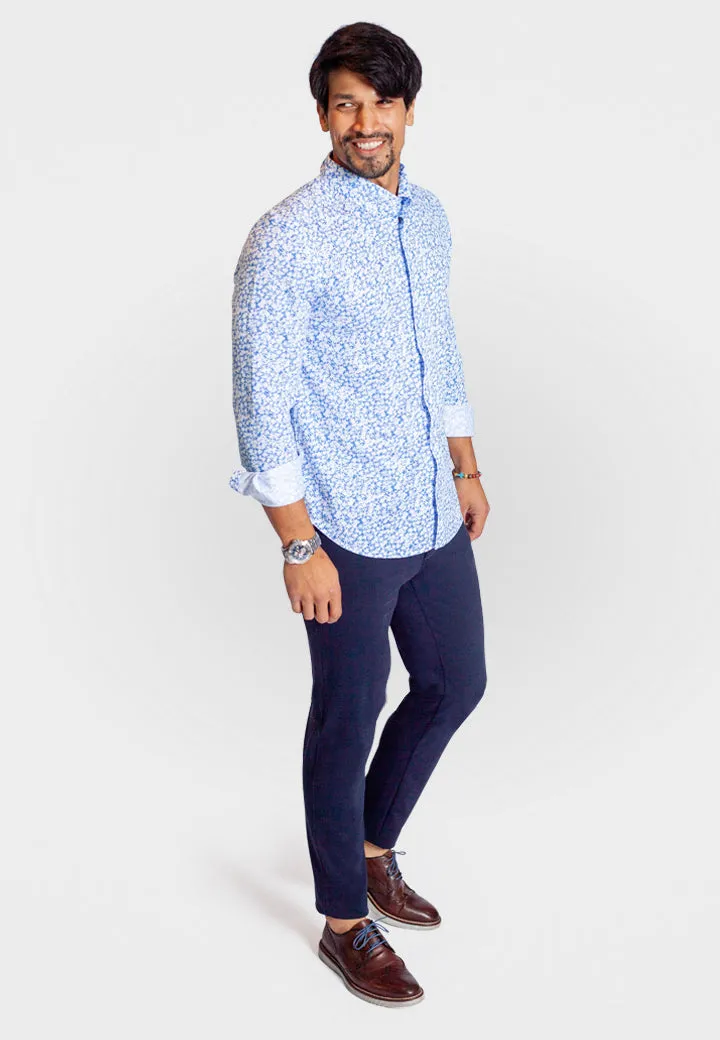 Five-O Floral Long Sleeve Tech Shirt