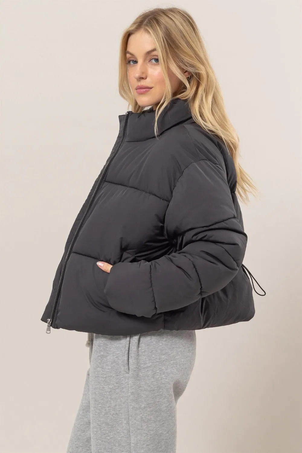 Indiana Quilted Back Puffer Jacket