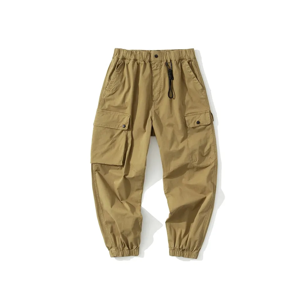 Japanese Streetwear Trend Cargo Pants - Casual Multi-pocket Jogging Pants