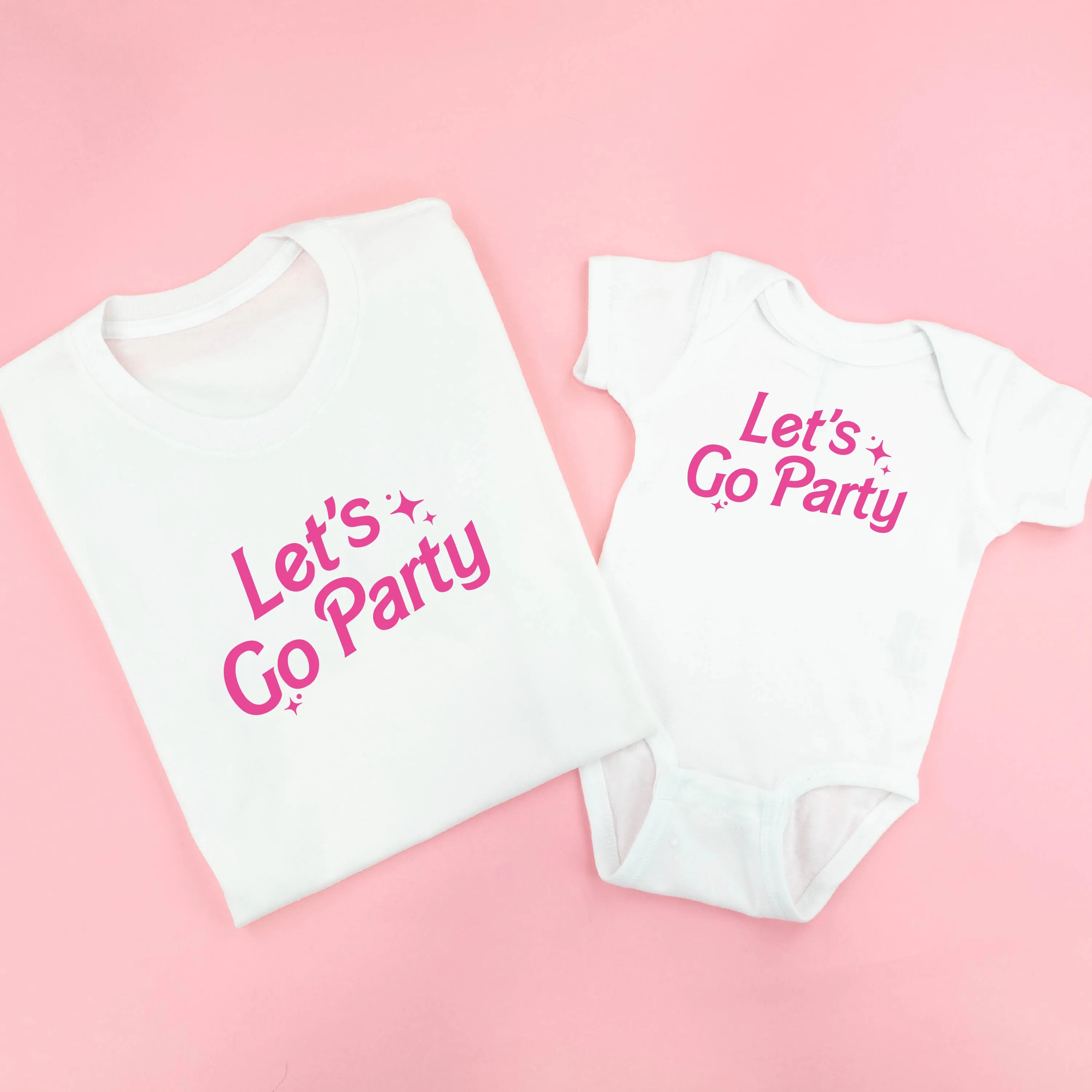 Let's Go Party (Barbie Party) - Set of 2 Tees