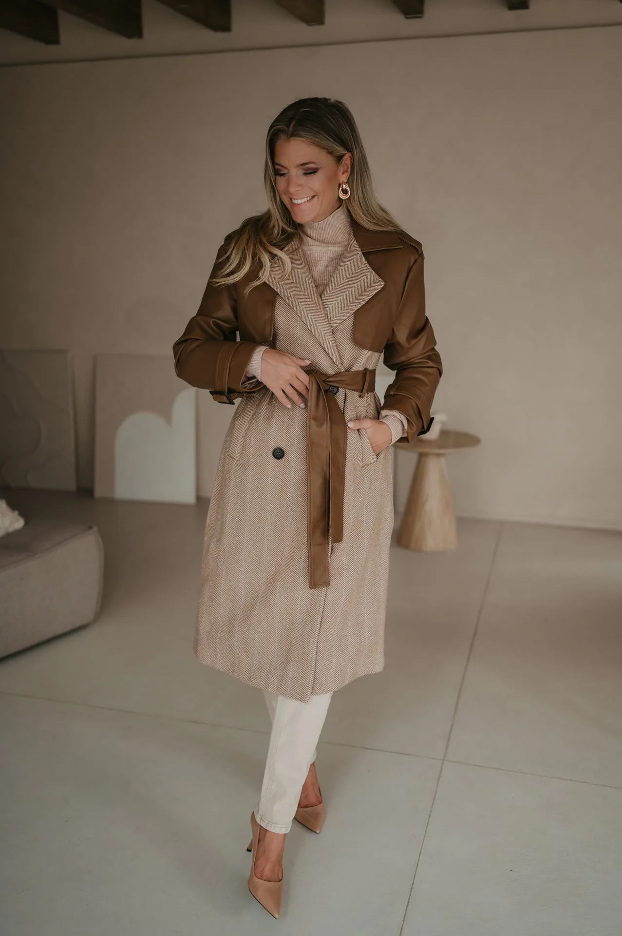 Limitata coat I Brown