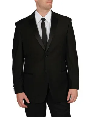 New Caravelli Black 2 Piece Regular Fit Tuxedo