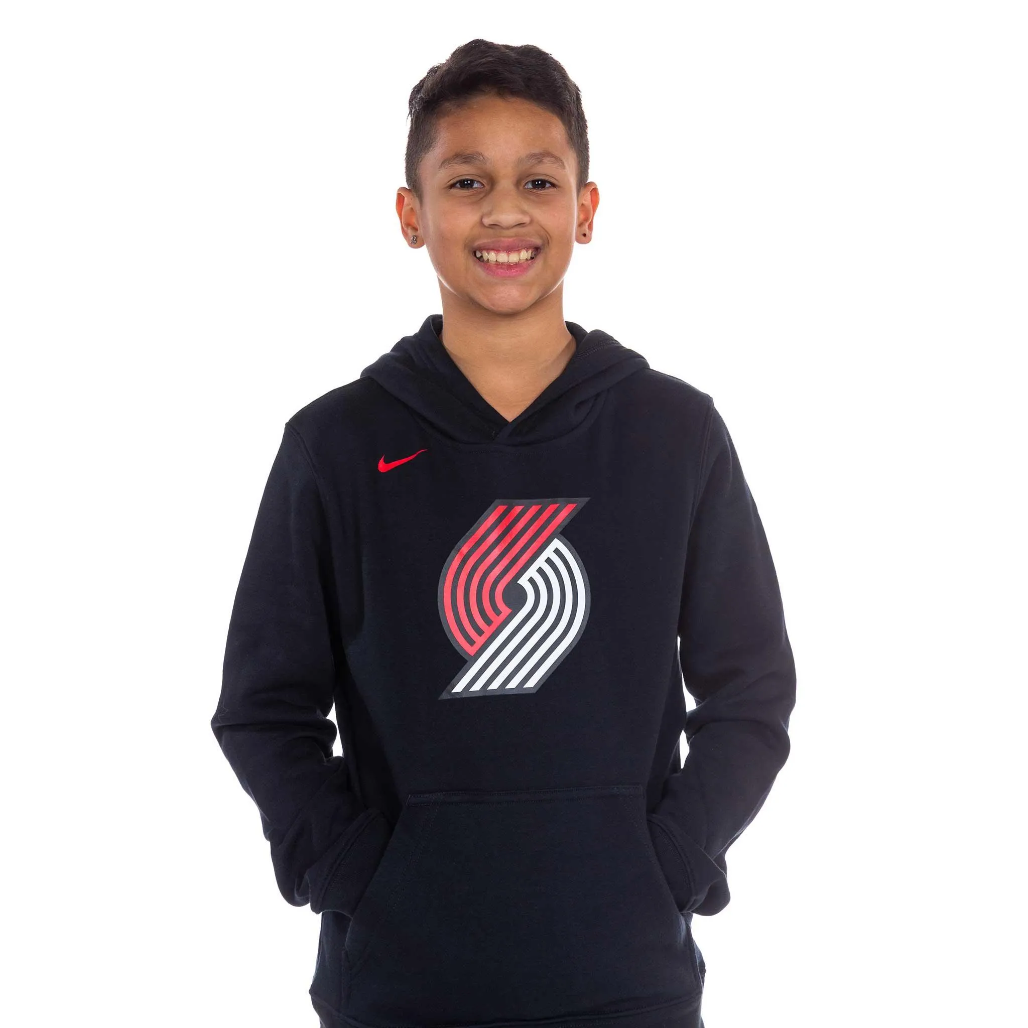 Portland Trail Blazers Youth Essential Fleece Pullover