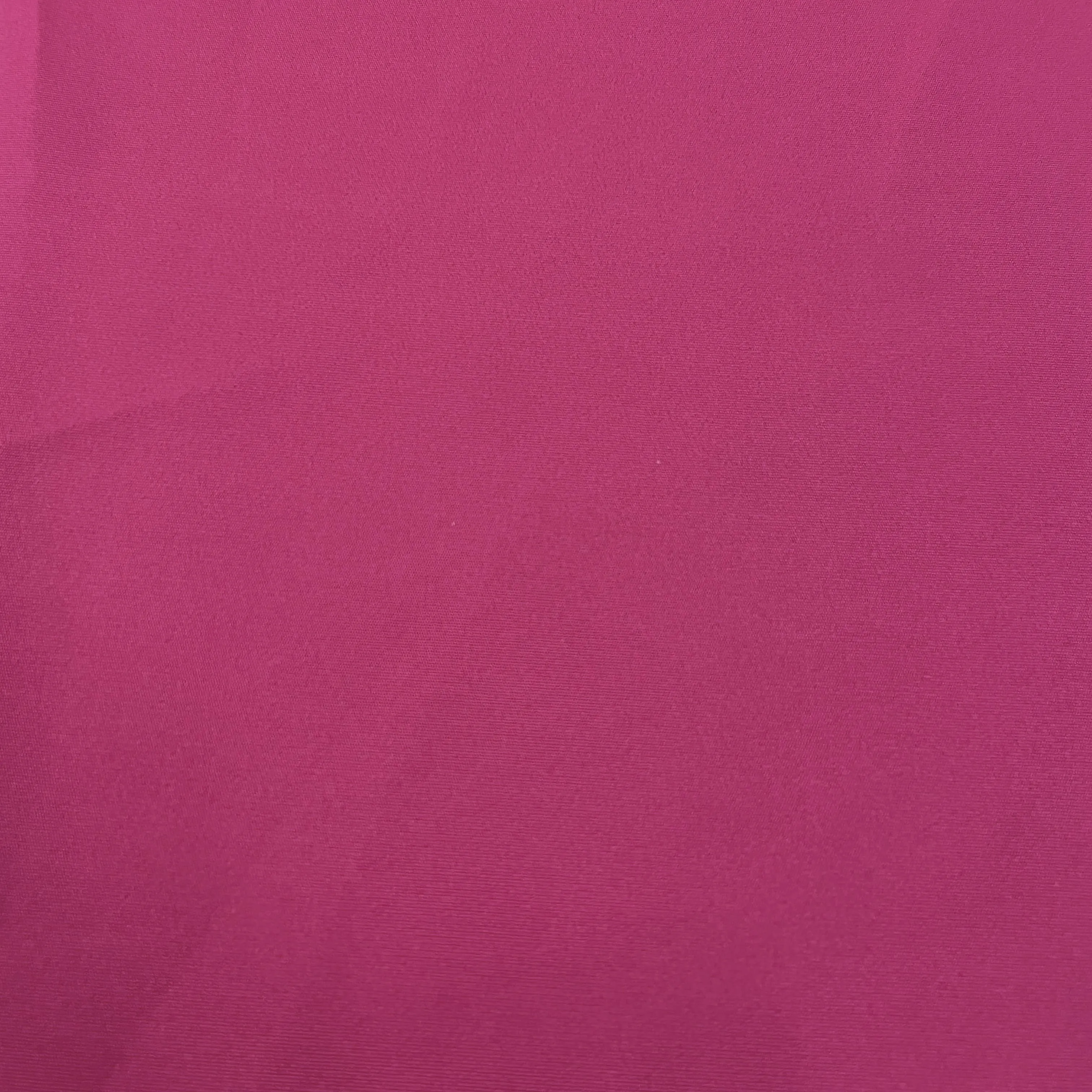 Premium Magenta Pink Solid Banana Crepe Fabric