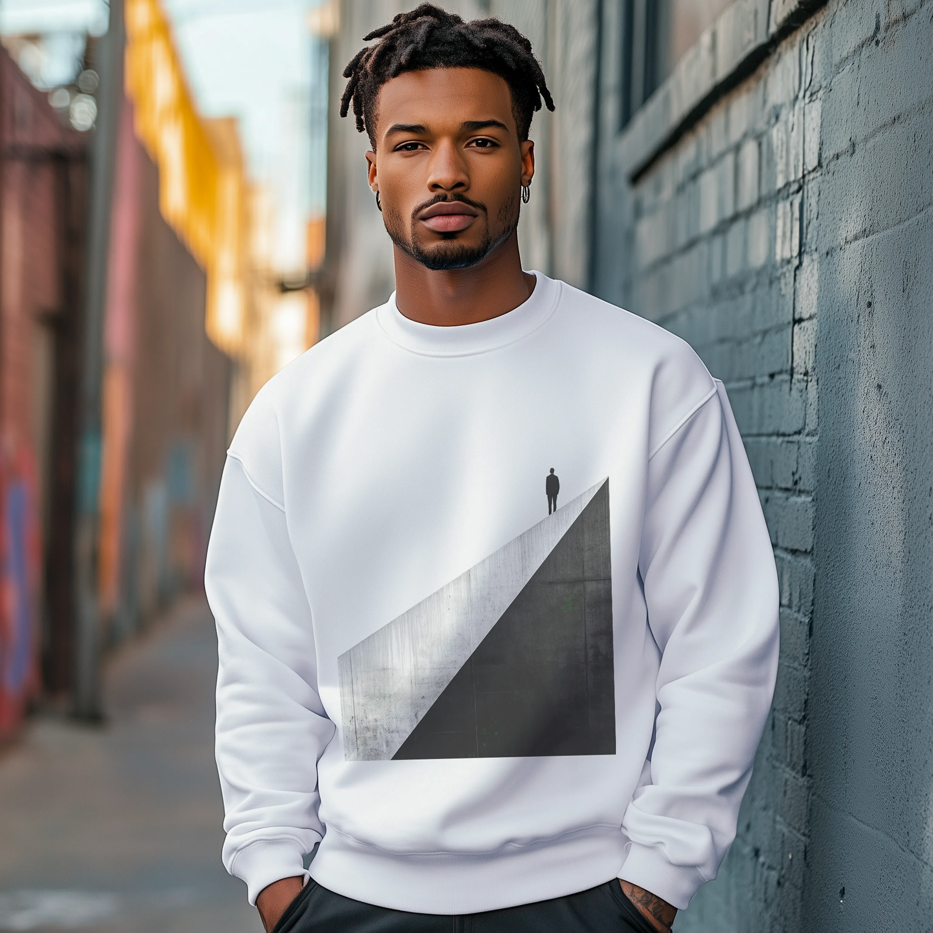 Retrospective Mood Graphic Sweatshirt