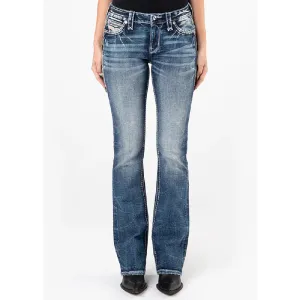 Rock Revival Women's Evarose B200 Boot Cut Jeans