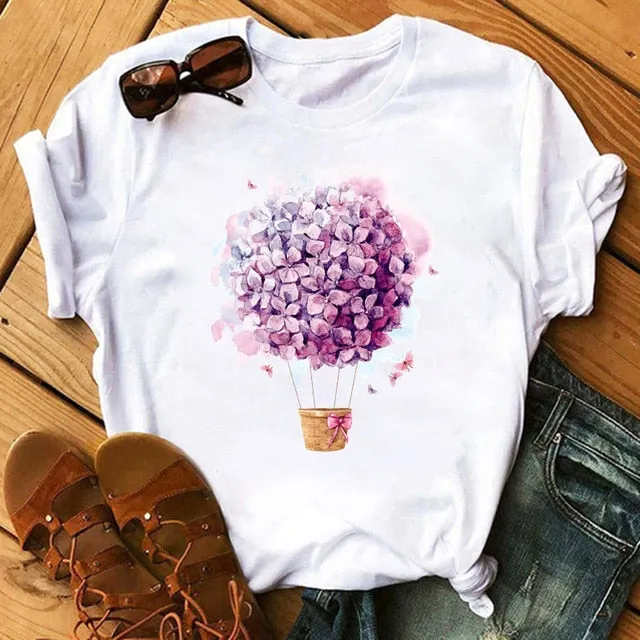 Trendy Love Casual T-Shirts