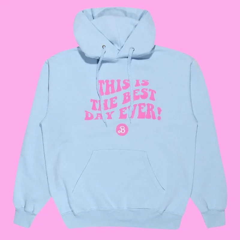 Womens Barbie Best Day Ever Hoodie